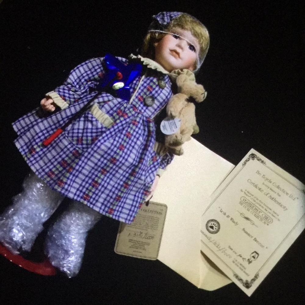 The Boyd’s collection yesterday’s child doll